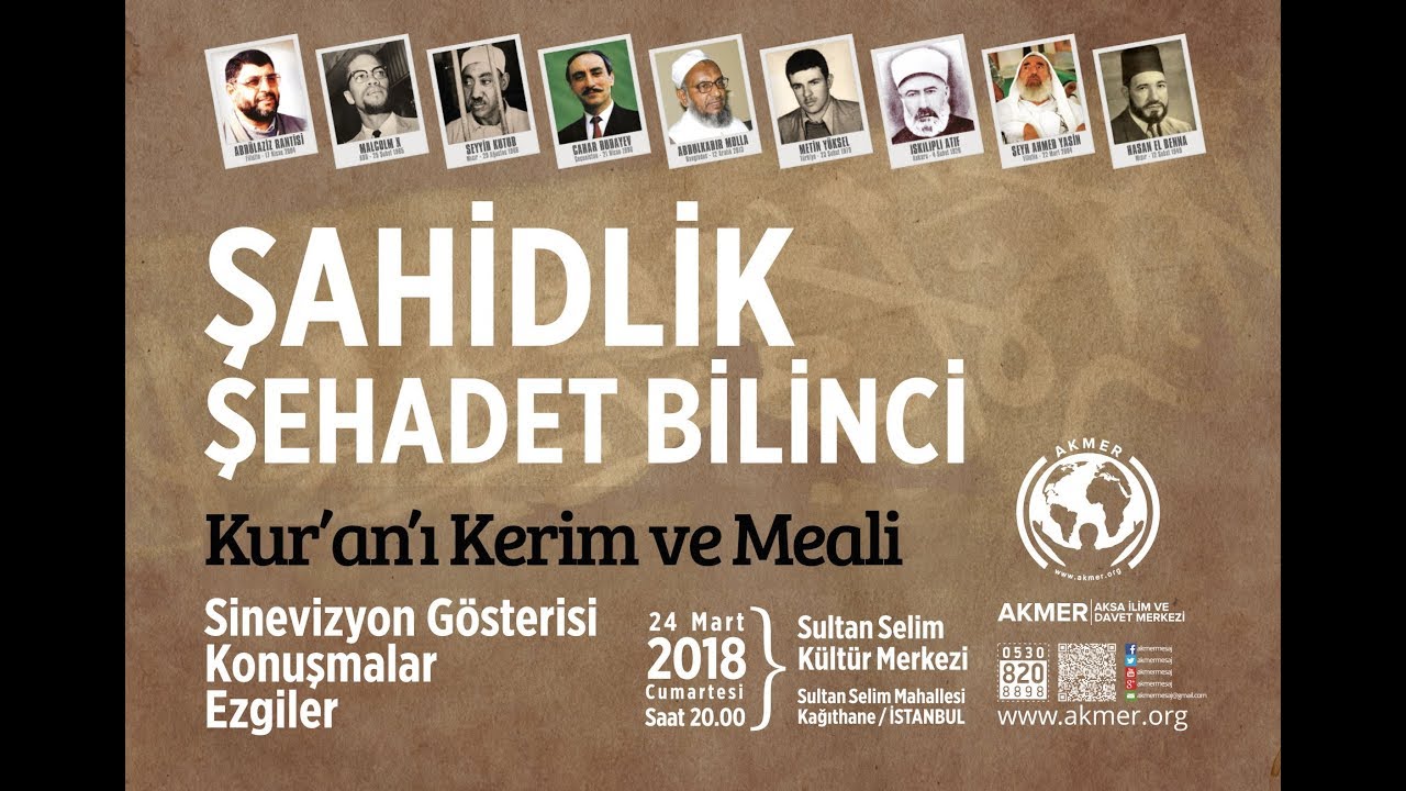 Şahidlik'Şehadet Bilinci' Programı