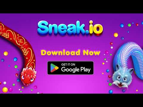 Sneak.io - Snake Game Video