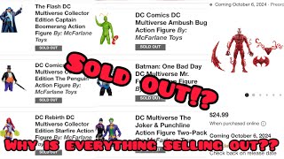 My Theories on Why So Many Action Figures Are Selling Out…