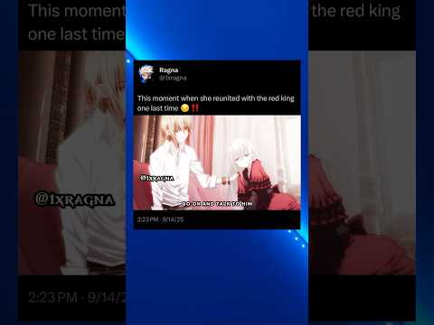 This scene was sad 💔 #kproject #anime