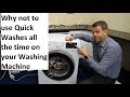 Washing Machine Quick Washes V S Eco Washes