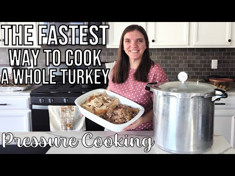 How to Pressure Cook a Turkey: Cook a Turkey in Half the Time!