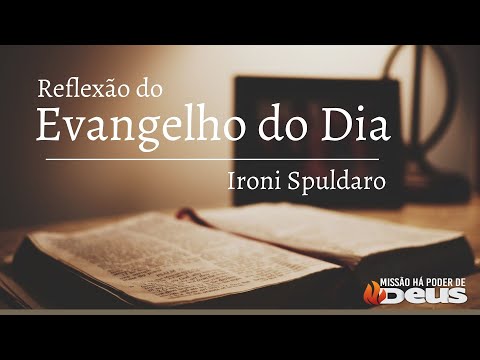 Reflexão do Evangelho do Dia com Ironi Spuldaro | 04/07/2022
