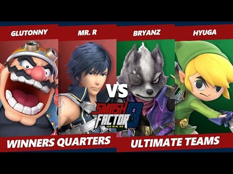 SF8 SSBU - Glutonny & Mr. R Vs. Hyuga & BryanZ - Smash Ultimate Tournament Winners Quarters