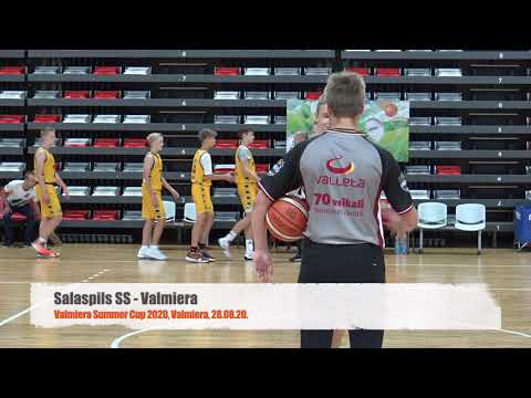 Valmiera Summer Cup 2020 U16 Salaspils SS 2005 56:70 Valmiera 2005 [28.08.2020.]