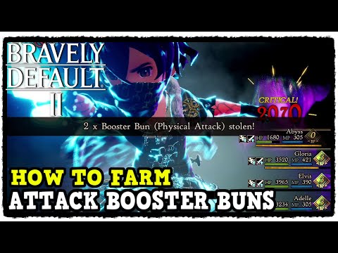 Bravely Default 2 Attack Booster Bun Farming Location (Bravely Default 2 How to Farm Attack Buns)