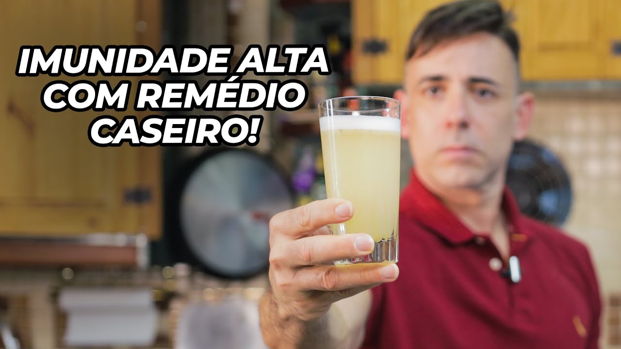 REMÉDIO CASEIRO PARA DESINFLAMAR O CORPO E AUMENTAR A IMUNIDADE | Dr Dayan Siebra