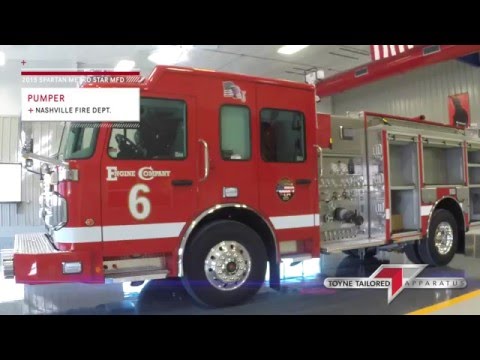 Toyne Spartan Pumper, Nashville, TN - Walkaround