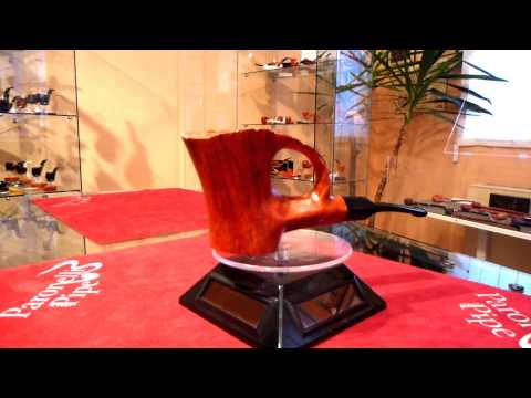 Pipa in radica dritta freeshape - www.paronellipipe.it