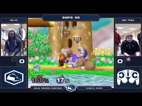 S@PS 35 Melee Singles - Kal-El (Fox) vs Arc Tres (Climbers) - Winners Quarters
