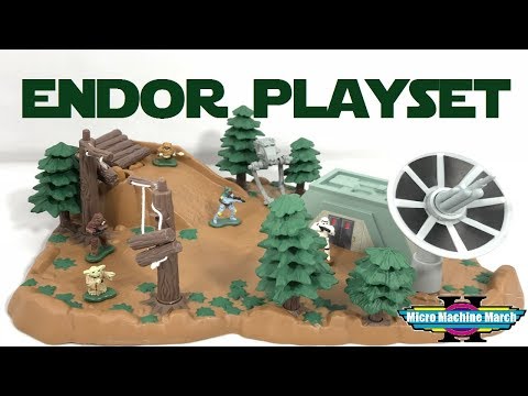 Star Wars Micro Machines Endor Playset
