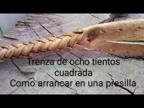 Eight-strand square braid. How to start with a muzzle loop