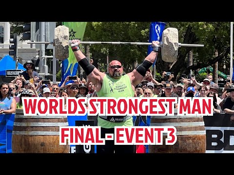 Worlds Strongest Man 2022 Final Results - Event 3