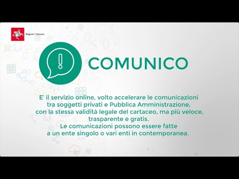 Comunico - Open Toscana - Spot