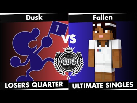 4o4 Smash Night 31 - 4o4| Dusk (Mr. Game & Watch) vs VA| Fallen (Steve) - Losers Quarter-Final