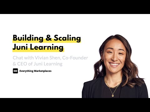 Building & Scaling Juni Learning With Vivian Shen, Co ... - YouTube