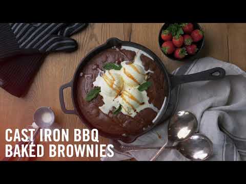 Dessert on the Grill | BBQ Baked BROWNIES