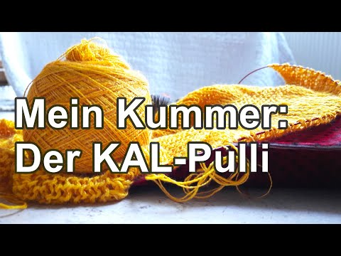Kummerprojekt KAL-Pulli & andere Strickabenteuer  | Strickpodcast 77