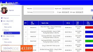 Mã code 43389. Quản lý kho hàng (REACTJS, NODEJS, MONGODB, FIREBASE, ...)| Sharecode