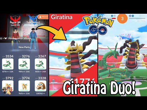 Giratina (Origin) Raid Boss DUO/2 MAN In Pokémon GO! | DT/OW (No Boost) | Raid Challenges Ep. 50