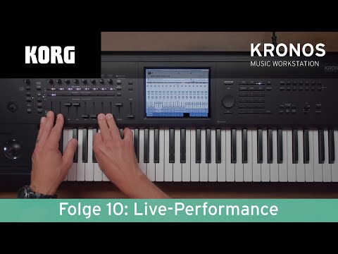 KORG KRONOS 3 Gear Check – Live-Performance