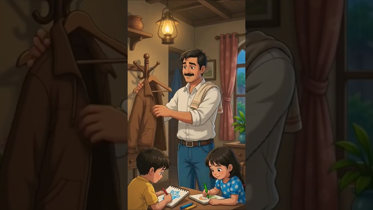 🌧️Rainy day night vibes✨#shorts#viral#aesthetic #ghiblistyle#asmrsounds#shortsvideo#ghibli#animation