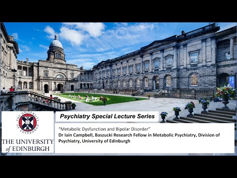Special Lecture Series with Dr Iain Campbell