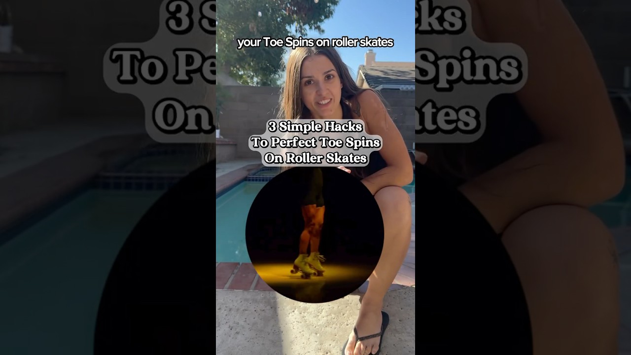 How To Perfect Toe Spins On Roller Skates: