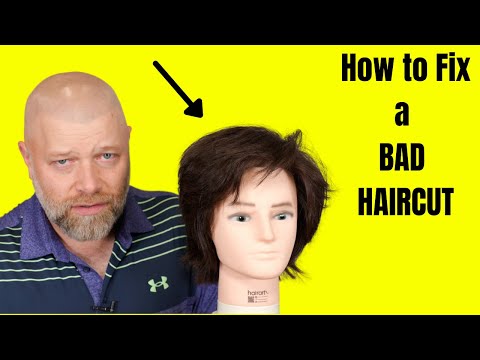 How to Fix a Bad Haircut - TheSalonGuy