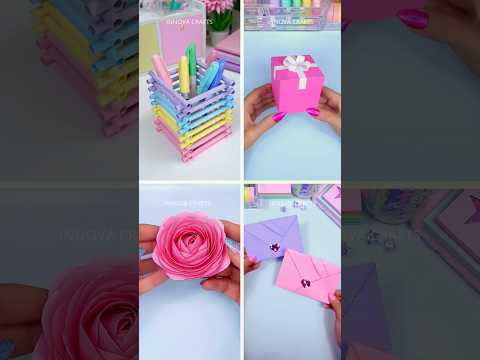 Easy paper crafts and cute gift ideas #diy #craft #gift #giftideas #art #artandcraft