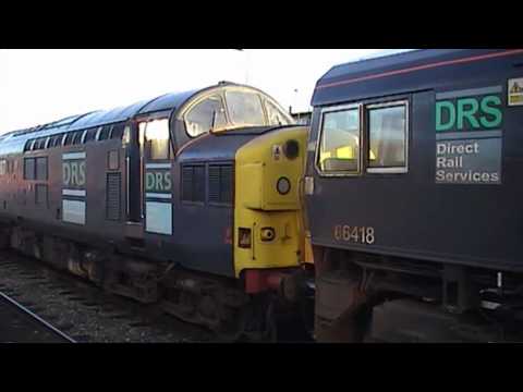 37087/66418 6c51 Sellafield - Heysham flask train, 29th November 2007