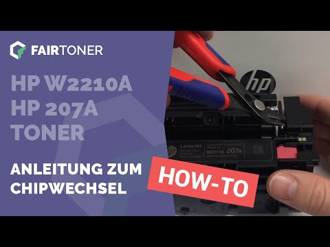 Hewlett Packard (HP) HP 207A (W2210A) Lazerinė kasetė, Juoda video