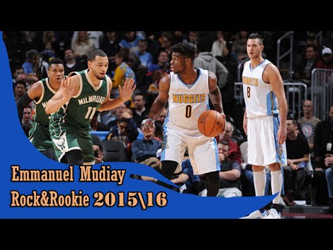 11.11.2015 Emmanuel Mudiay (16 Pts, 11 Ast) - Full highlights vs Bucks
