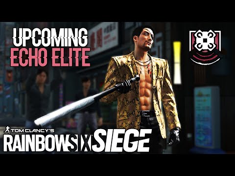 First Look At UPCOMING Echo "Yakuza" Elite Skin - MVP ANIMATION - Rainbow Six Siege - Leaks R6