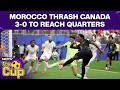 FIFA World Cup 2026 Canada Vs Morocco Highlights Ounahi Scores Twice As Morocco Beat Canada 3 0