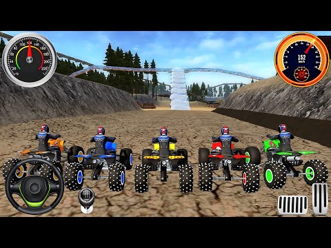 Impossible Dirt Quad Bikes Racing Game #2 - Extreme Motocross ATV Bike Stunts - Android IOS Gameplay