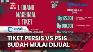 Persis Hari Ini: Tiket Persis vs PSIS Semarang Sudah Mulai Dijual, Bisa Lewat Online & Ticket Box