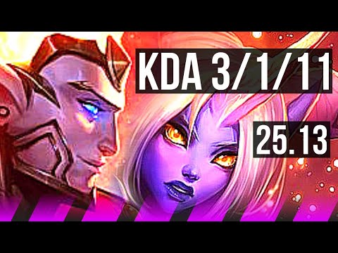 RAKAN & Smolder vs SORAKA & Senna (SUP) | KR Master | 25.13
