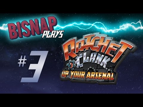 Let's Play Ratchet & Clank: Up Your Arsenal Episode 3 - Starship Phoenix II & Annihilation Nation I