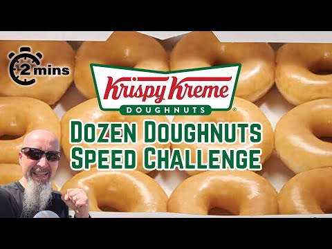 Krispy Kreme Dozen Doughnut Challenge: quanto è veloce?