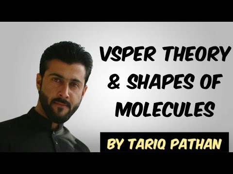 Class 11 Chapter 3 - VSEPR Theory & Shapes of molecules explained by Tariq Pathan