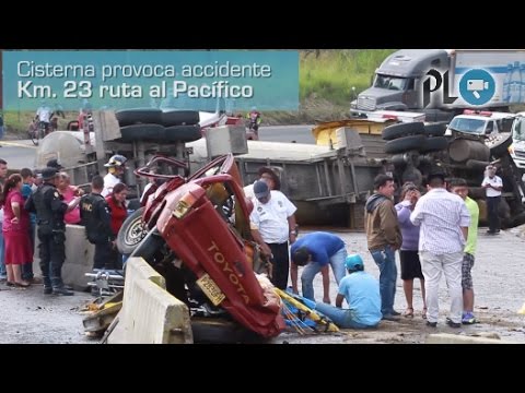 Dos muertos deja el accidente en ruta al Pacífico