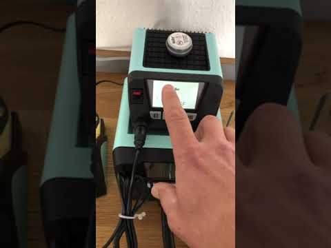 Unlocking a locked Weller WT soldering station