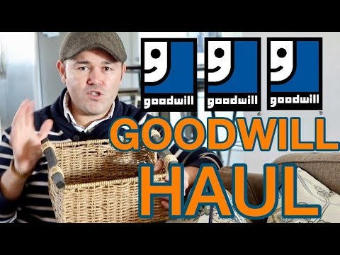 Goodwill Haul And Must Finds For 2019 / Shopping Goodwill Video