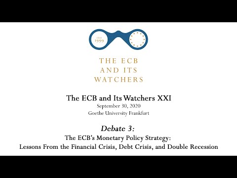 The ECB and Its Watchers XXI - Debate 3