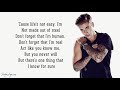 Justin Bieber - I'll Show You (Lyrics)