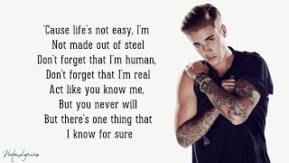 Justin Bieber - I&#39;ll Show You (Lyrics)