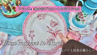 フランス🇫🇷蚤の市🌿極寒！パリヴァンヴの蚤の市🌿パリの街歩き🌿購入品紹介【フランス🇫🇷蚤の市/ブロカントに行こう193】
