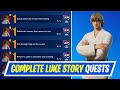 [Hidden Quests] Fortnite Complete Story Quests - How to Complete Luke Skywalker Story Quests