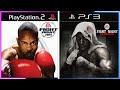 Fight Night PlayStation Evolution PS2 PS3 2004 2011
